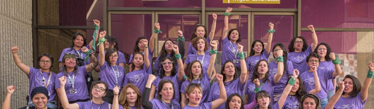 Notarán nuestra ausencia, pero también escucharán nuestras voces.