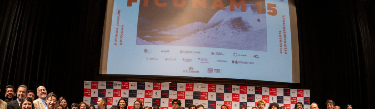 Ceremonia de premiación FICUNAM 15